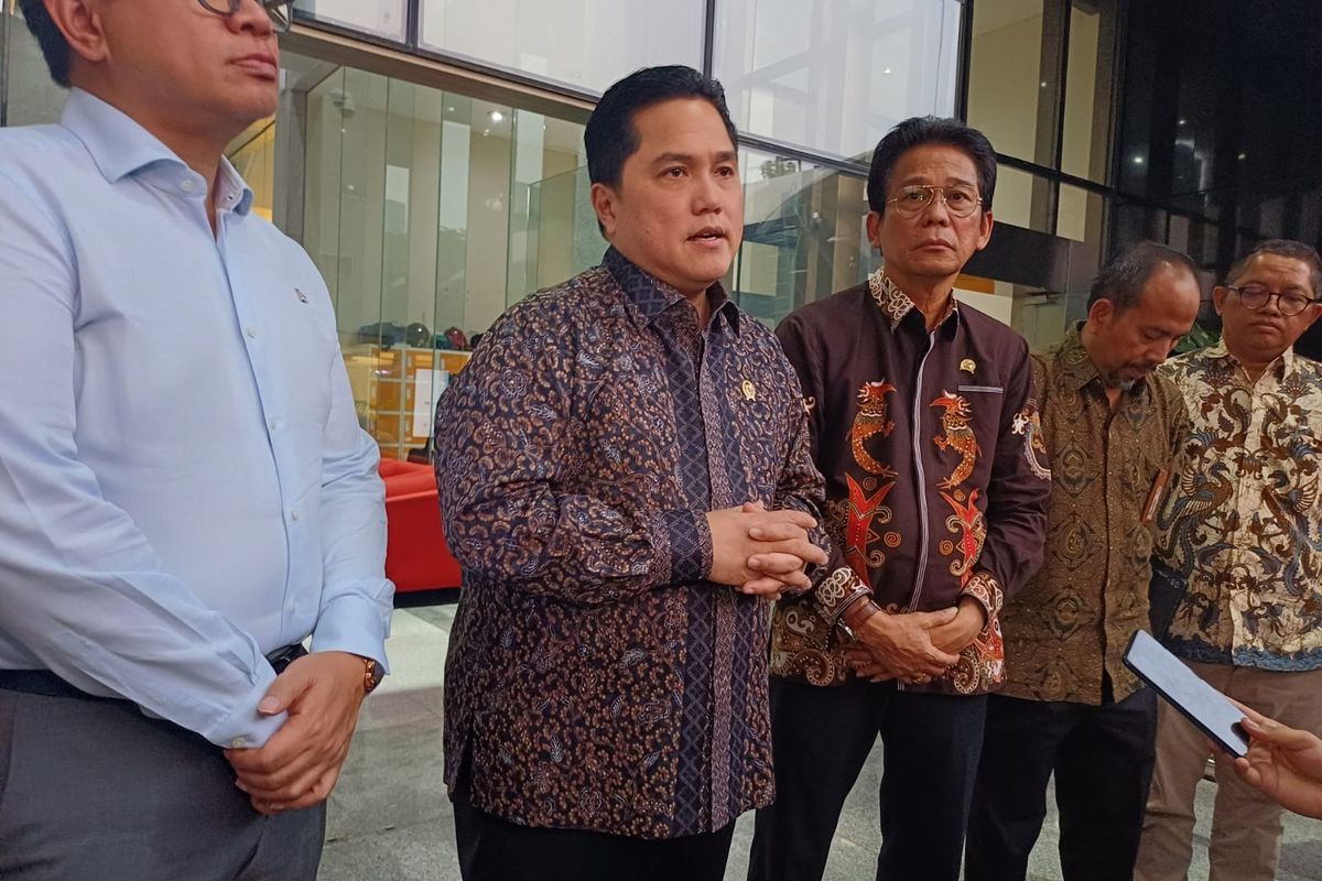 Kunjungi KPK, Erick Thohir Tegaskan Komitmen Cegah Korupsi di Danantara