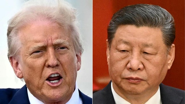 Perang Dagang 2025: Trump Naikkan Tarif ke 145%, China Respon dengan 125%