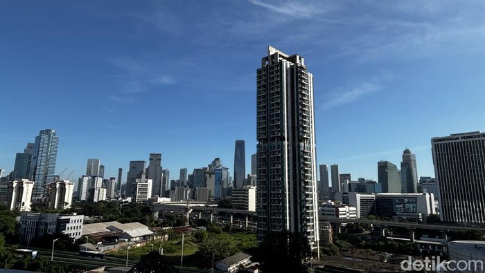 Langit Jakarta Cerah, Kualitas Udara Membaik di Sejumlah Wilayah