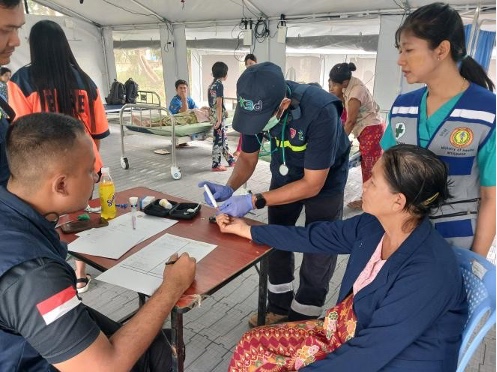 Misi Kemanusiaan Indonesia di Myanmar: EMT Tangani Lebih dari 2.273 Pasien