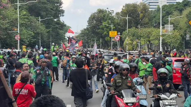 Demo Ojol 20 Mei 2025: Tertib, Tapi Tak Sebesar yang Diklaim