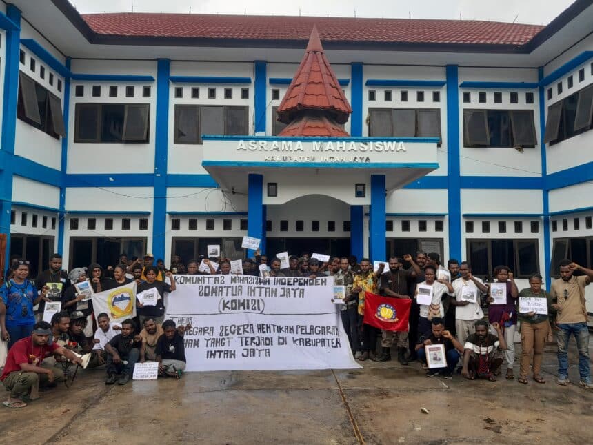 Gelar mimbar bebas, mahasiswa Intan Jaya kecam aparat keamanan atas tewasnya warga sipil