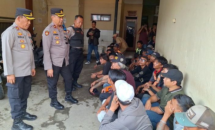 Polisi Tangkap 25 Terduga Preman di Banjaran, Parkir Liar dan Pemalakan Picu Aksi Tegas
