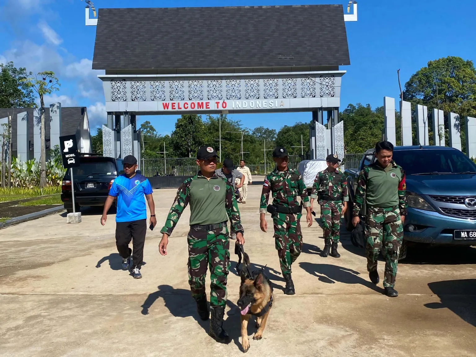 Tim K9 Satgas Pamtas Indonesia – Malaysia Ungkap Sabu Puluhan Kilogram