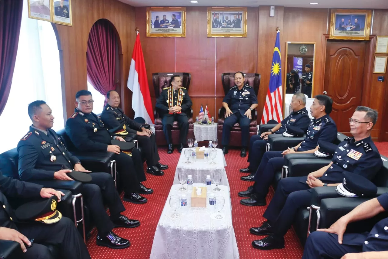Polda Kaltara dan Polis Sabah Perkuat Sinergi Keamanan Perbatasan RI–Malaysia