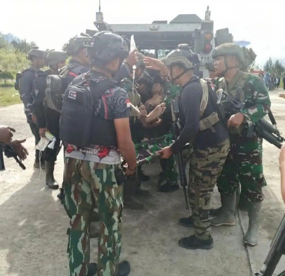 Dua Aparat Keamanan tertembak saat kontak senjata di Intan Jaya