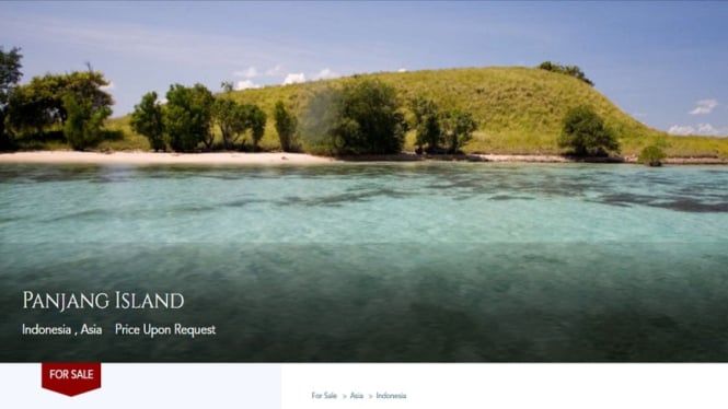 Pulau Panjang Masuk Situs Jual Beli Internasional, Pemerintah Tegas: Ilegal!