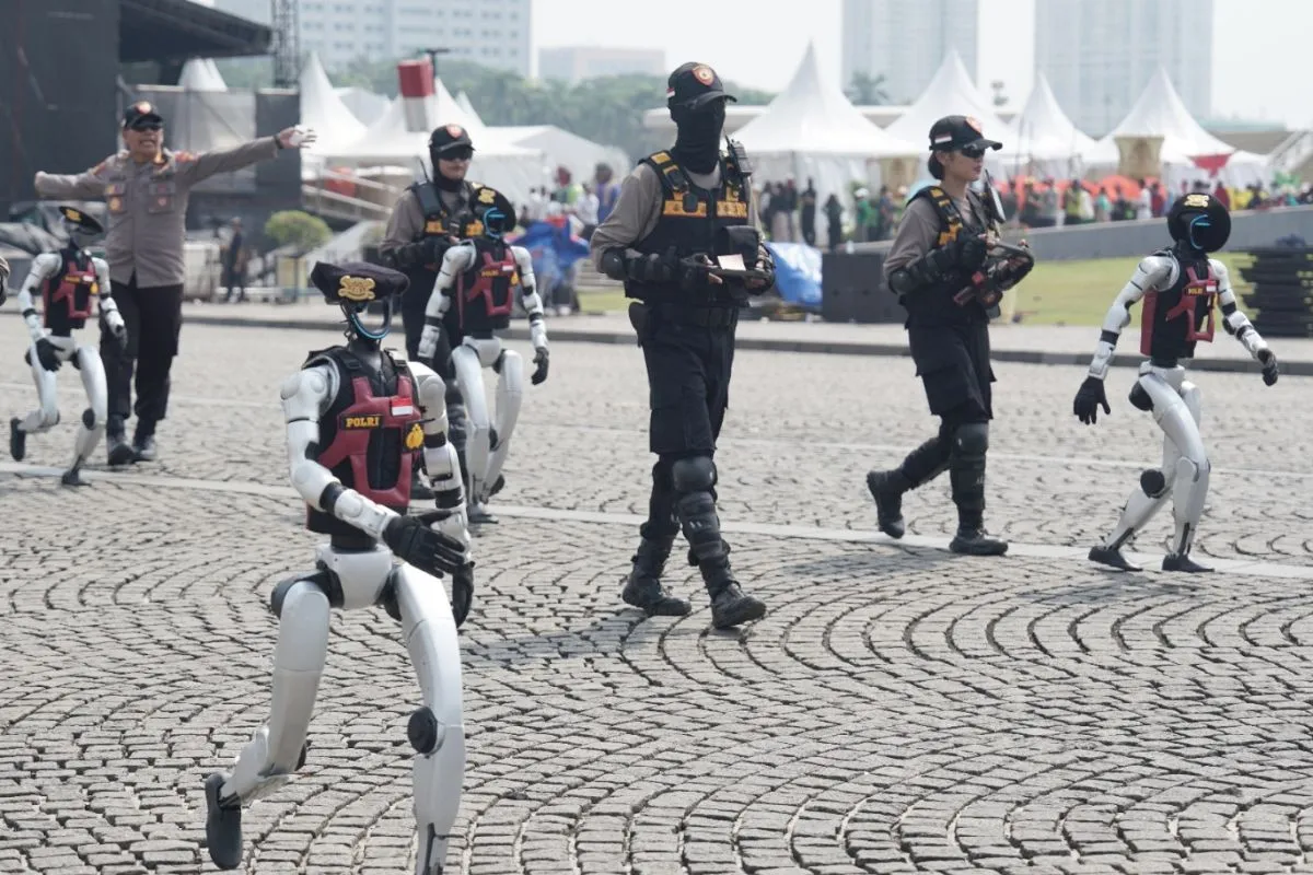 Polri Akan Perkenalkan Robot Canggih di Hari Bhayangkara ke-79