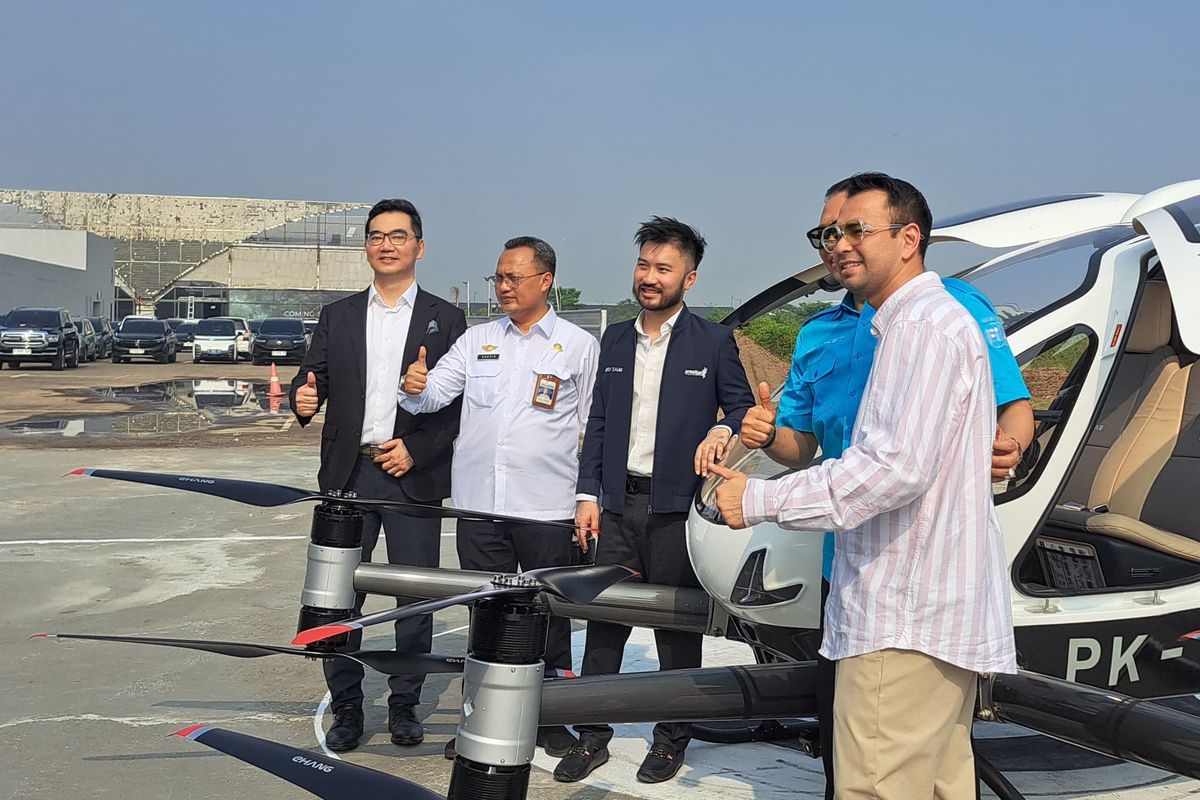 Bukan Hanya EHang, Taksi Terbang Hyundai Juga Lakukan Uji Terbang di IKN