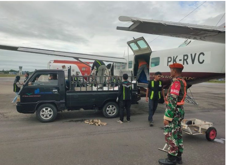 Bandara Mozes Kilangin, Nadi Ekonomi Papua yang Terjaga oleh Satgas Kopasgat