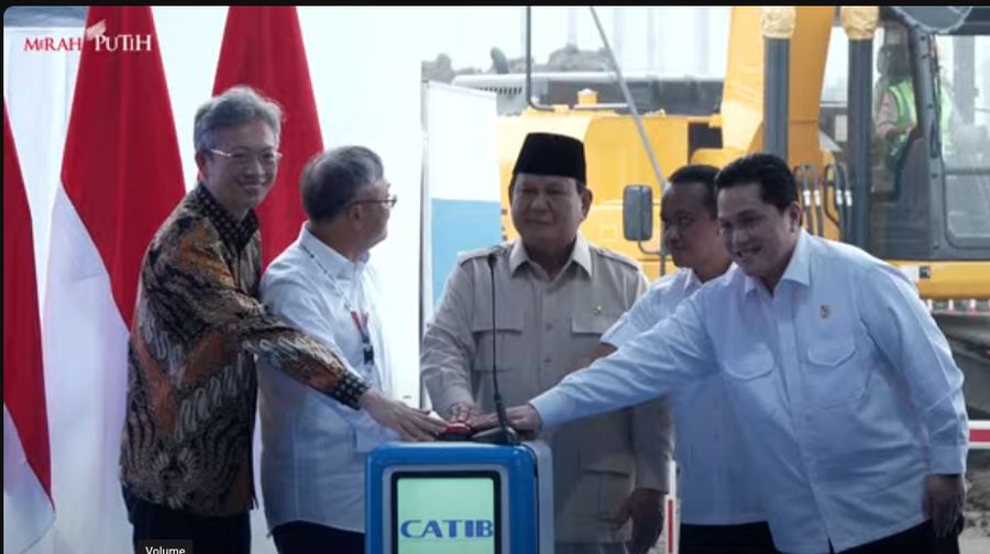 Indonesia Bangun Proyek Ekosistem Baterai Terbesar di Asia, Prabowo Resmikan Langsung