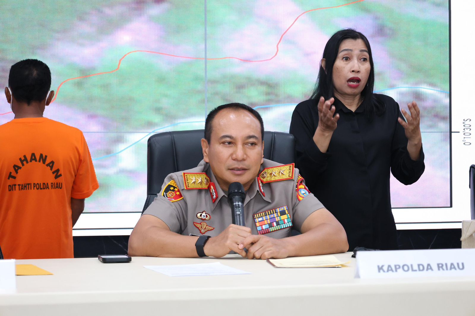 Cegah Perusakan Hutan, Polda Riau Tangkapan Cukong Perambah TNTN