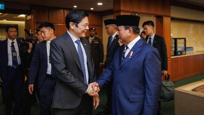 Prabowo–Lawrence Wong Sepakati 19 Kerja Sama Strategis di Leaders’ Retreat 2025
