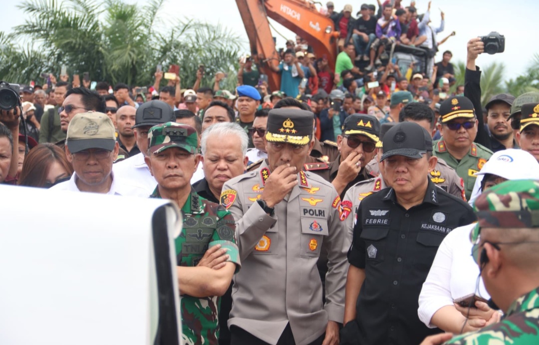 Satgas PKH Temukan Pembukaan Sawit Ilegal di Taman Nasional Tesso Nilo