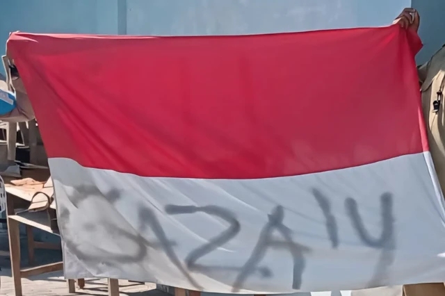 Coret Bendera Negara, Tiga Remaja Sragen Dijerat UU Penodaan Simbol Negara