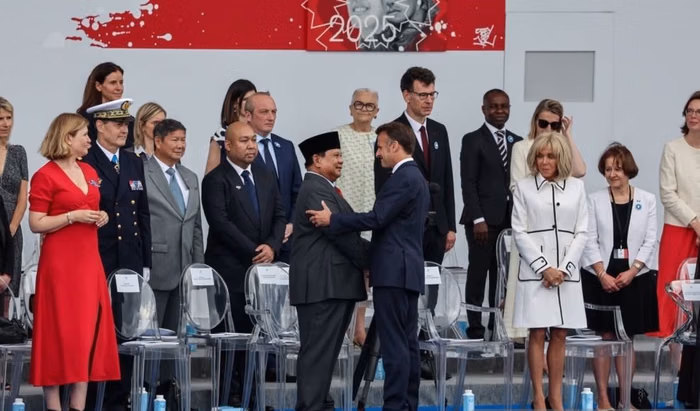 Presiden Macron Sambut Hangat Prabowo di Bastille Day: TNI Tampil Memukau di Paris