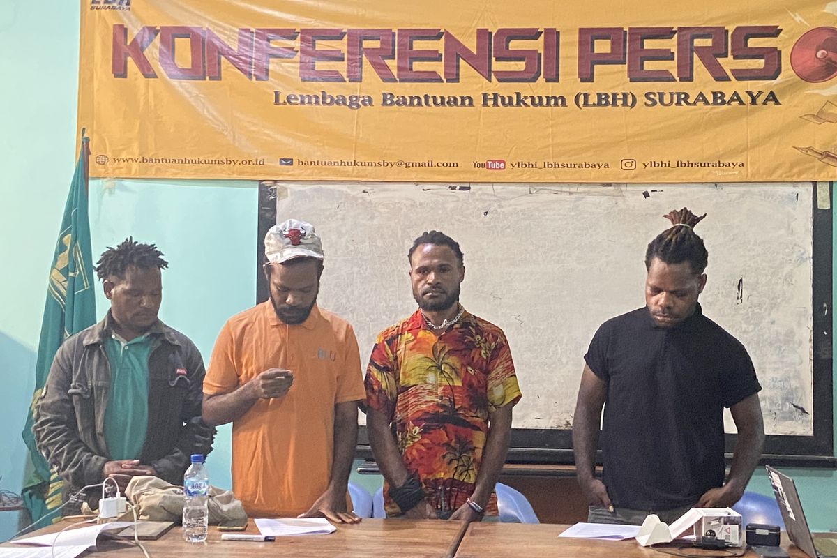 LBH Surabaya Bantu Dampingi Mahasiswa Papua yang Diduga Diteror