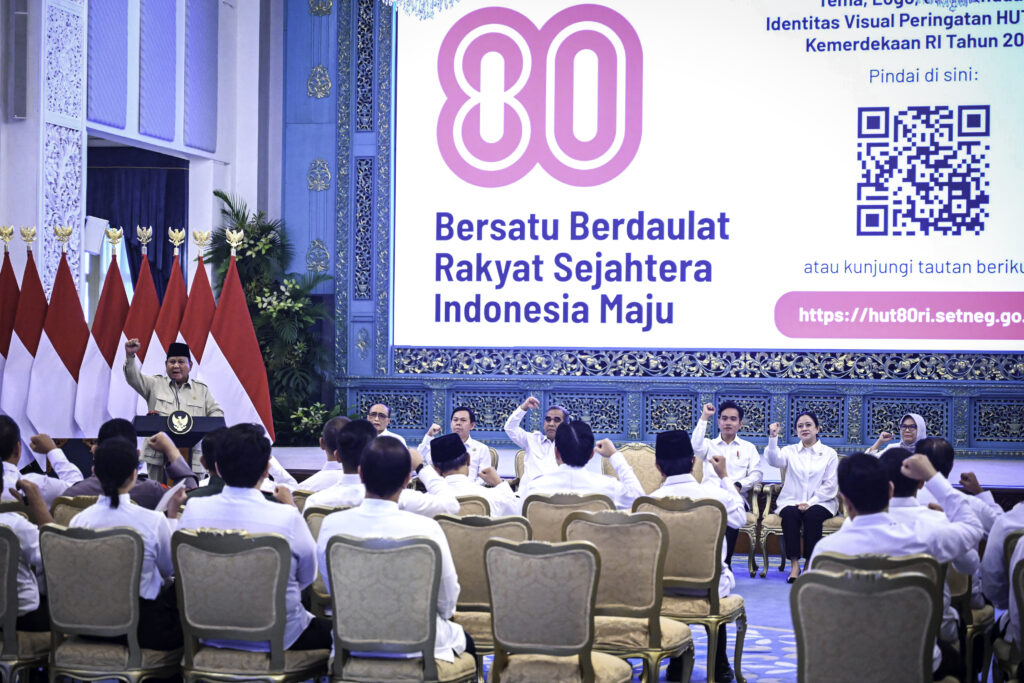 Presiden Prabowo Luncurkan Logo dan Tema Resmi HUT ke-80 RI: Simbol Persatuan dan Arah Masa Depan Bangsa