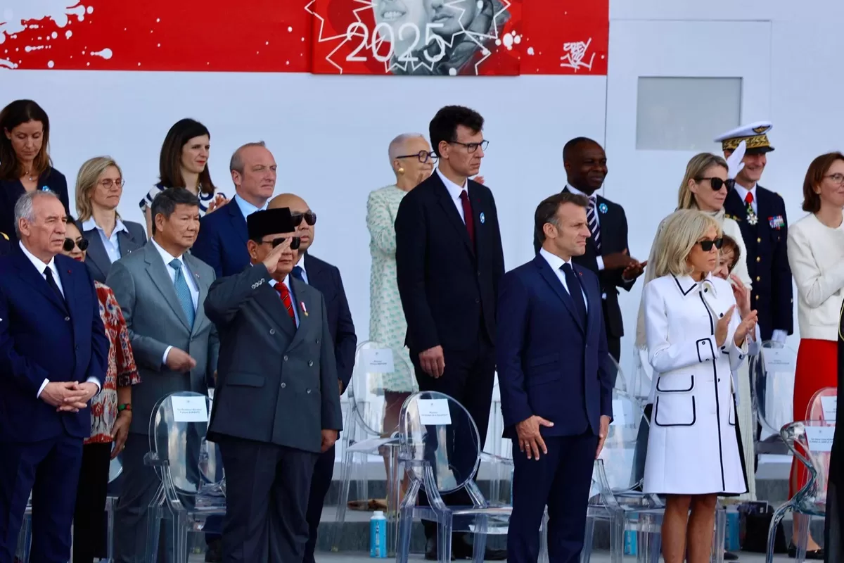 TNI dan Polri Buka Parade Militer Bastille Day 2025 di Paris