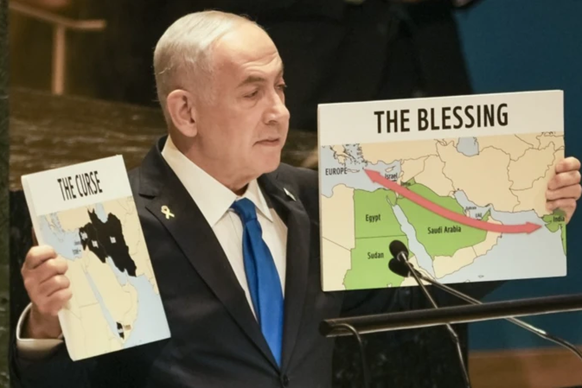 Arab Saudi dan Negara Arab Bersatu Kecam Visi “Israel Raya” Netanyahu