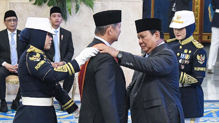 Presiden Prabowo Anugerahkan Tanda Kehormatan kepada 141 Tokoh Nasional
