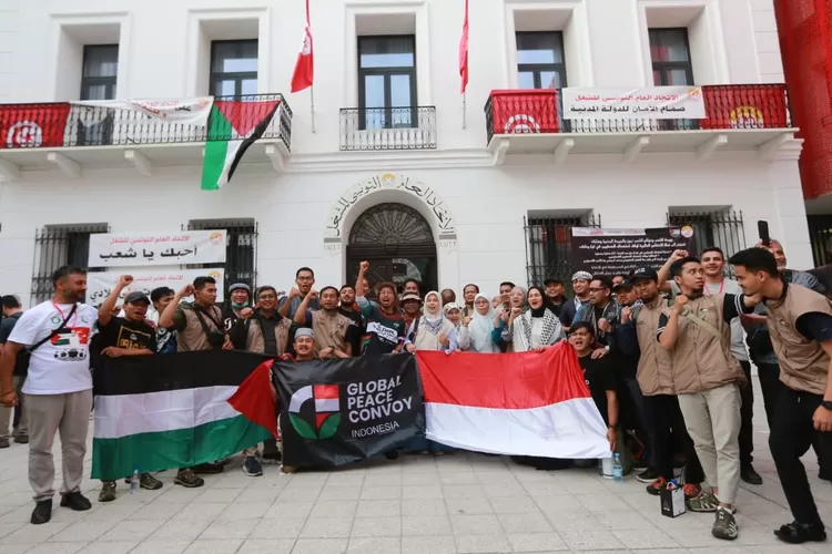 Relawan Indonesia Ikut Misi Global Tembus Blokade Gaza via Laut Mediterania