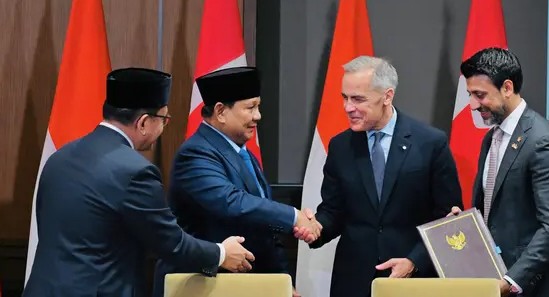 Prabowo dan Carney Teken Sejarah Baru Hubungan RI–Kanada