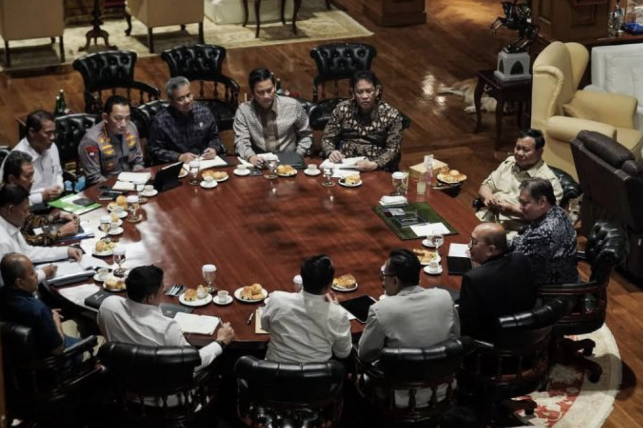 Prabowo  Rapat Terbatas Bahas Energi dan Ketahanan Pangan