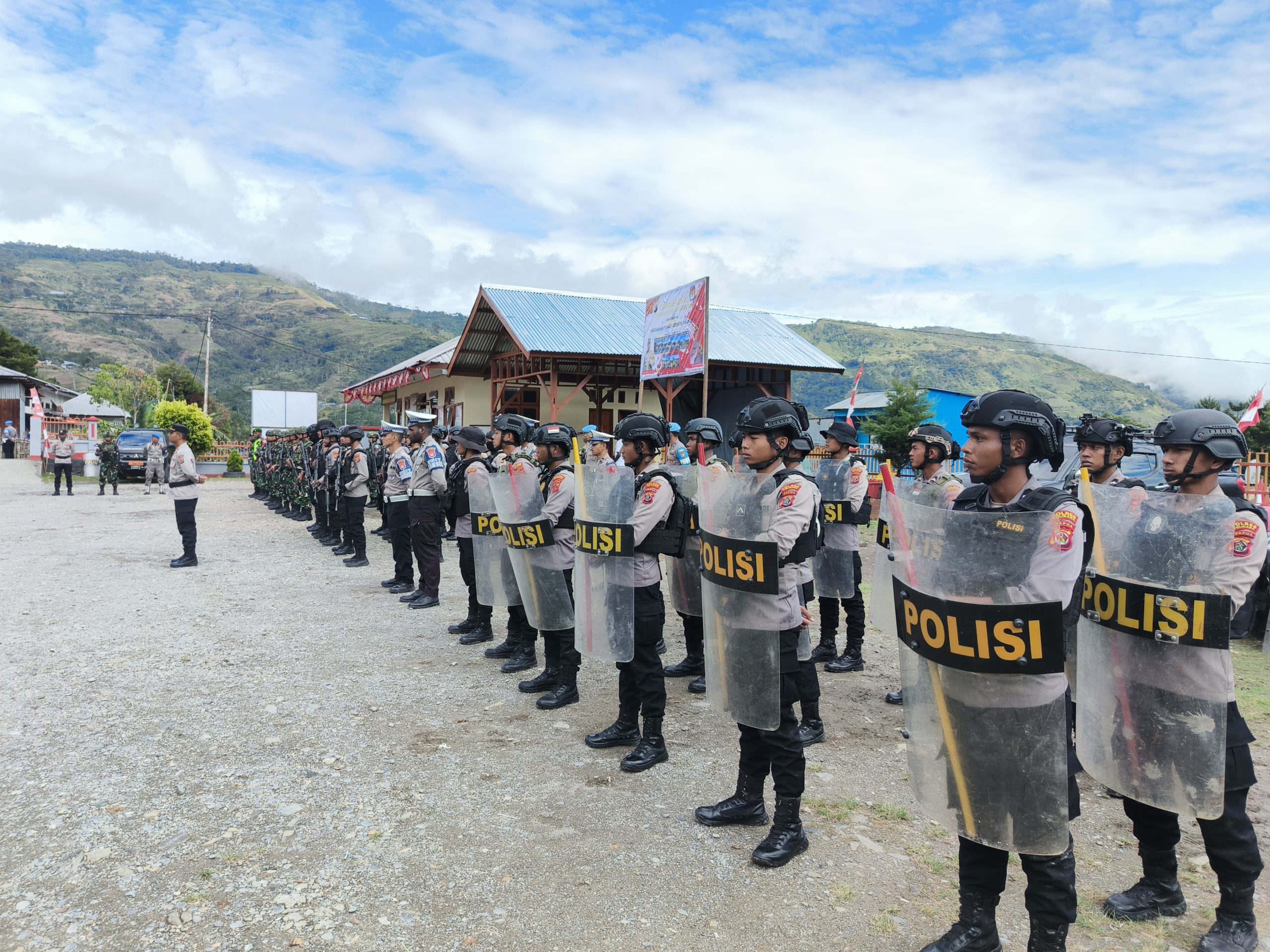 Cegah Kericuhan, Ribuan Personel Polda Papua Disiagakan