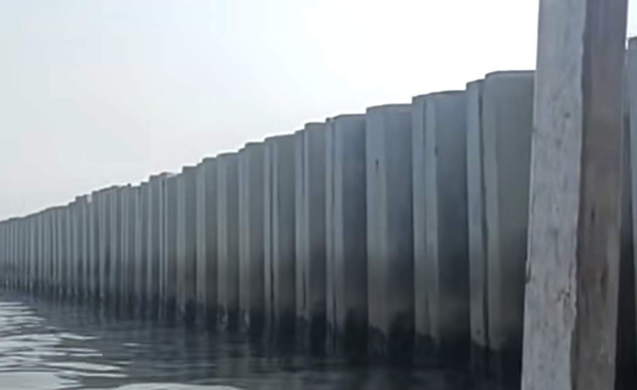 Viral Video Tanggul Beton di Cilincing, DKI Pastikan Bukan Bagian Proyek Pemerintah