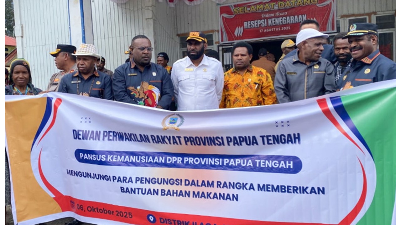 Audiensi Pansus Kemanusiaan DPRP Papua Tengah cari solusi penanganan konflik di Kabupaten Puncak