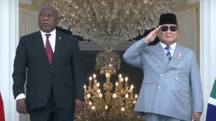 Lintas Benua: Prabowo Sambut Presiden Afrika Selatan, Dorong Kerja Sama Ekonomi Baru