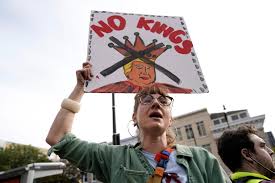 Aksi “No Kings” Guncang AS, Jutaan Warga Turun ke Jalan Tolak Kebijakan Trump