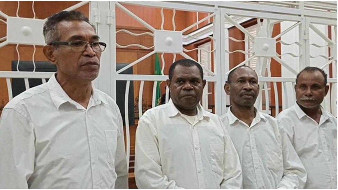 PN Makassar vonis 4 petinggi NRFPB 7 bulan penjara kasus Makar