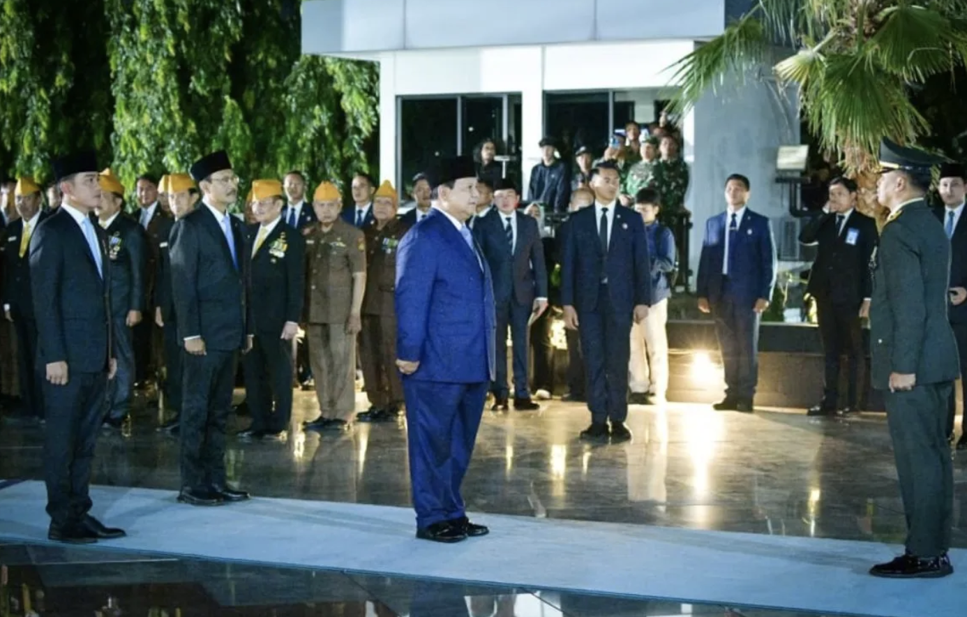 Prabowo Ajak Bangsa Tak Lupakan Jasa Pahlawan dalam Upacara Hari Pahlawan 2025