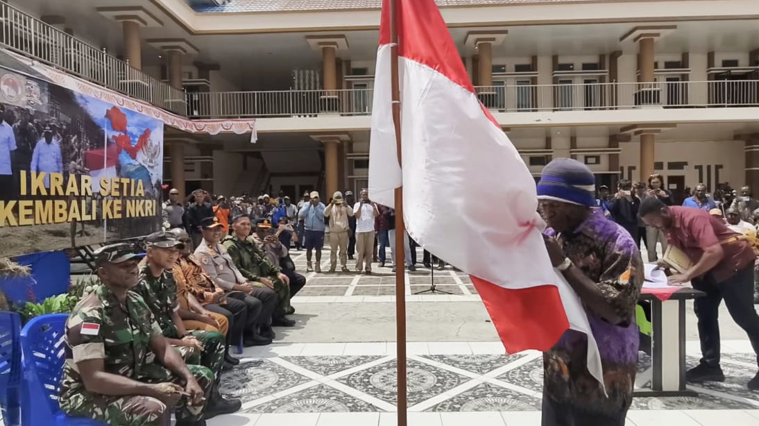 5 OPM Intan Jaya kembali ke NKRI