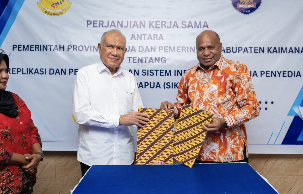 Pemprov Papua  Replikasi SIKAP OAP Memperkuat Pemberdayaan Ekonomi Orang Asli Papua.