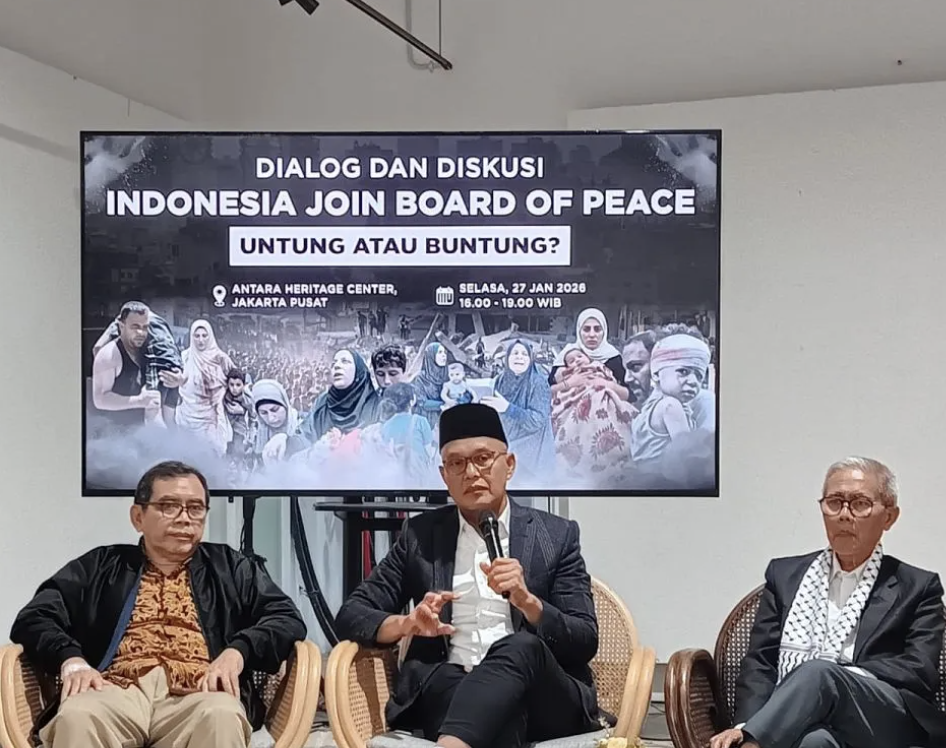 DPR : BoP Ruang Manuver diplomasi Baru Kebuntuan Panjang Konflik Dan Krisis Kemanusiaan Gaza