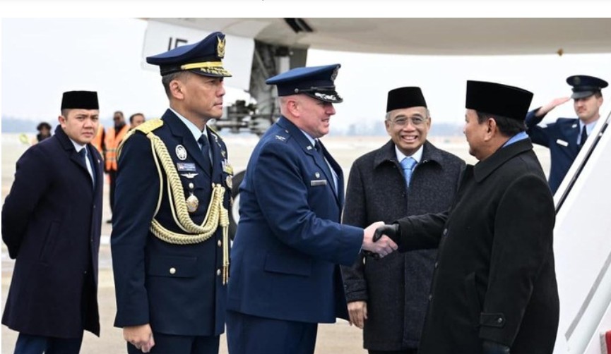 Presiden Prabowo Tiba di AS, Siap Bahas Tarif Dagang dengan Trump