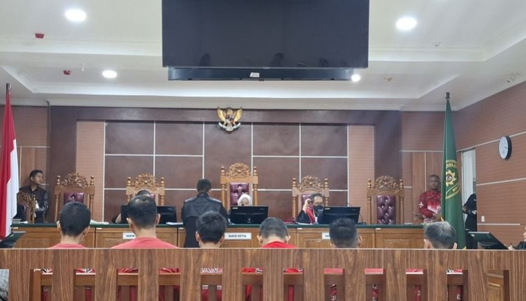 Jaksa Tuntut Hukuman Mati Enam Terdakwa Penyelundupan Sabu Nyaris Dua Ton