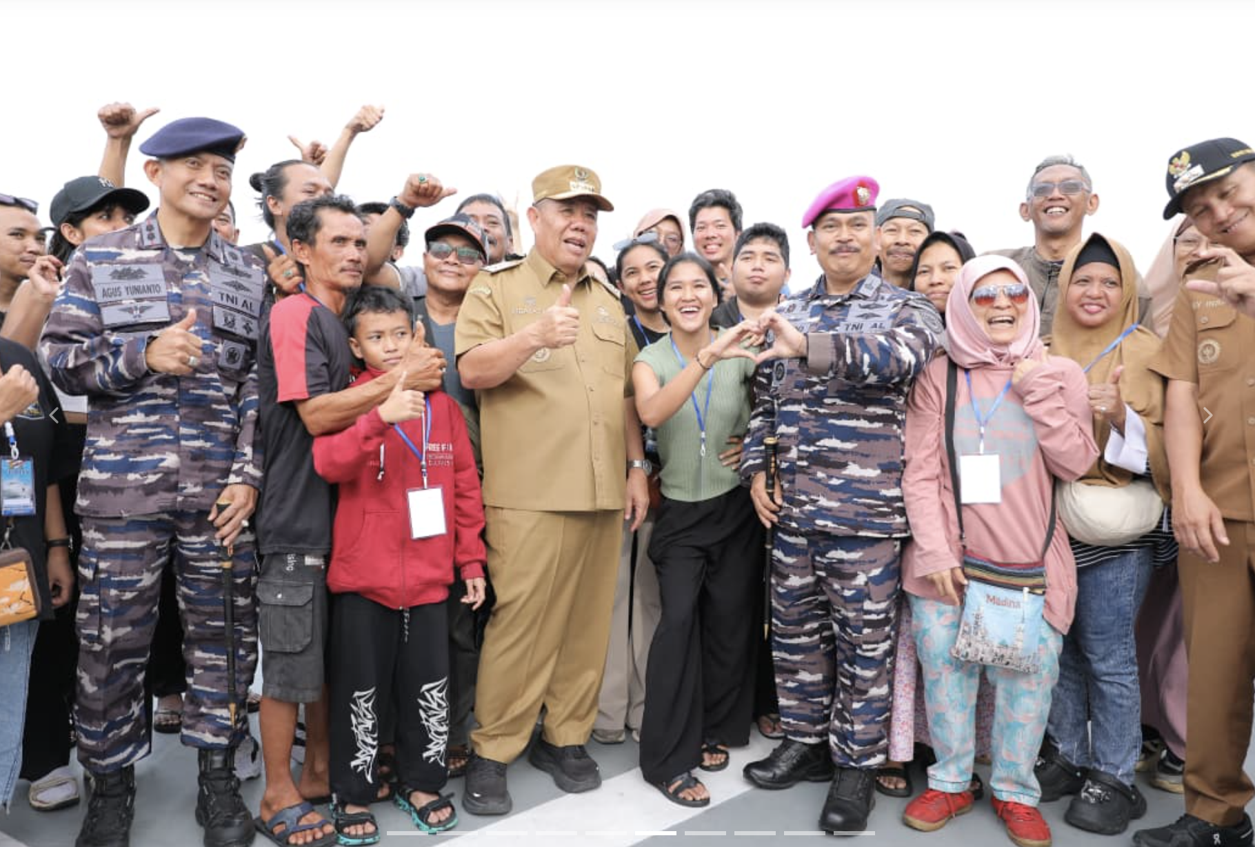 Kapal TNI AL Antar Ribuan Pemudik dalam Program Mudik Gratis 2026