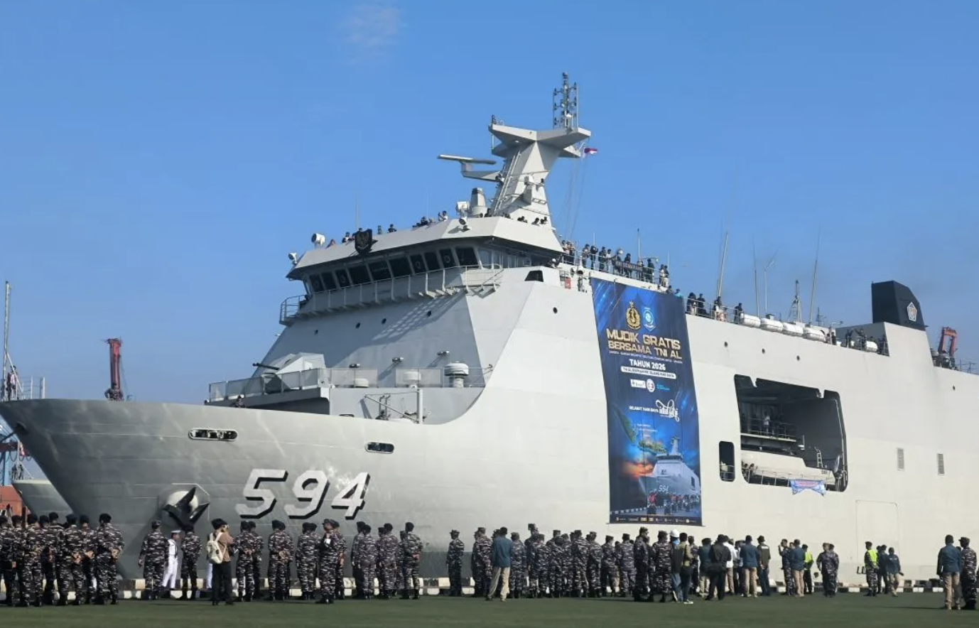 Peran TNI Angkatan Laut dalam Mudik Gratis 2026 Disambut Antusias Warga