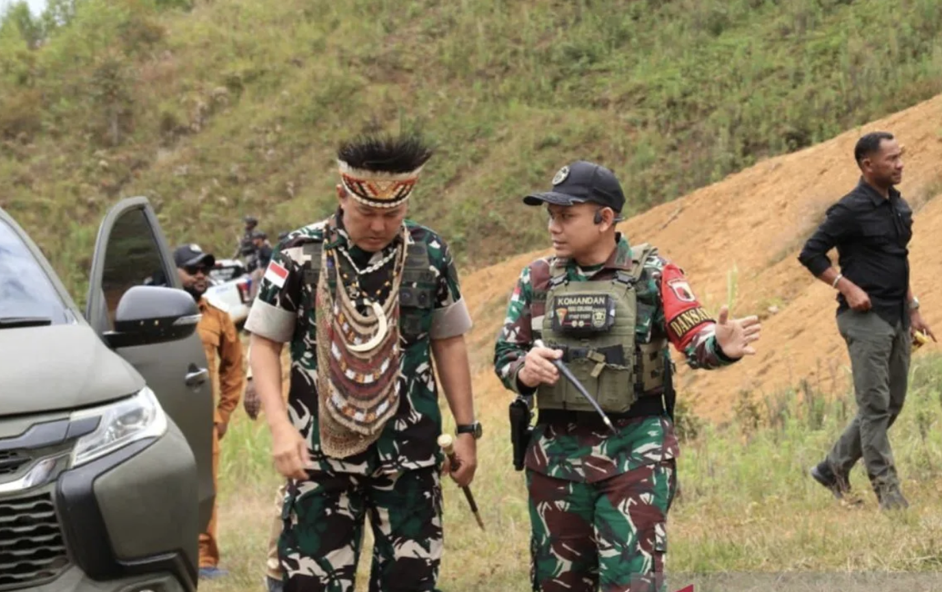 Satgas TNI Bangun Pembangkit Mikrohidro di Lanny Jaya, Bantu Warga Dapatkan Listrik