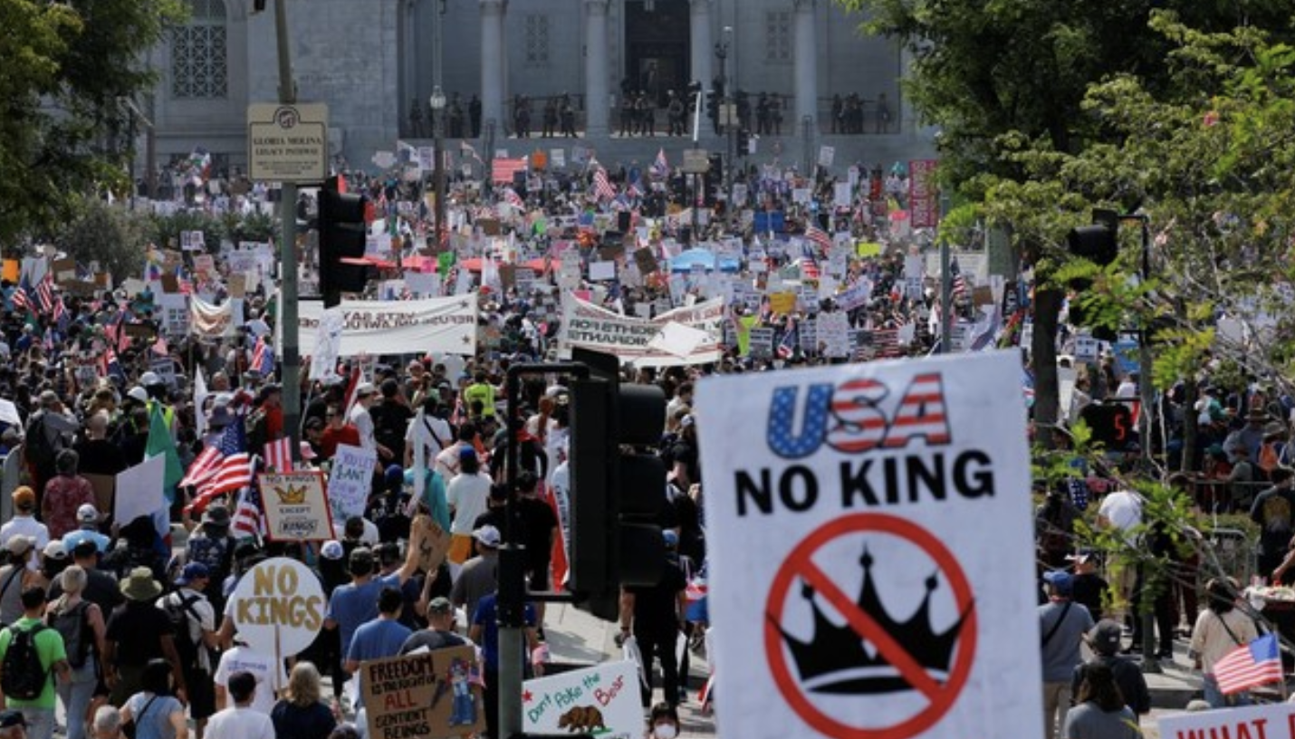 Protes Anti Trump Meluas ke Eropa, Gerakan No Kings Jadi Sorotan Global
