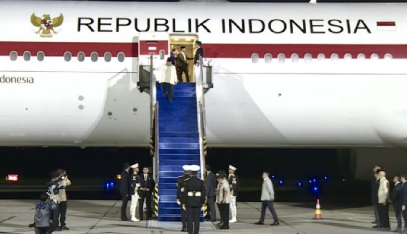 Prabowo Subianto Kembali ke Tanah Air Usai Diplomasi Strategis di Asia Timur
