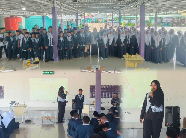 Cegah Radikalisme dan Anti Bullying, Densus 88 Samperi Murid MTs Darul Amin