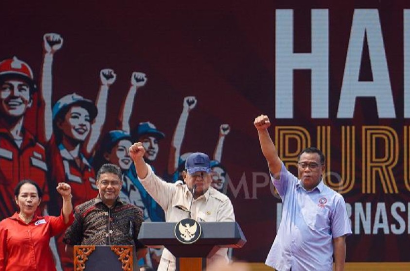 Serikat Buruh Undang Prabowo Hadiri Aksi May Day 2026