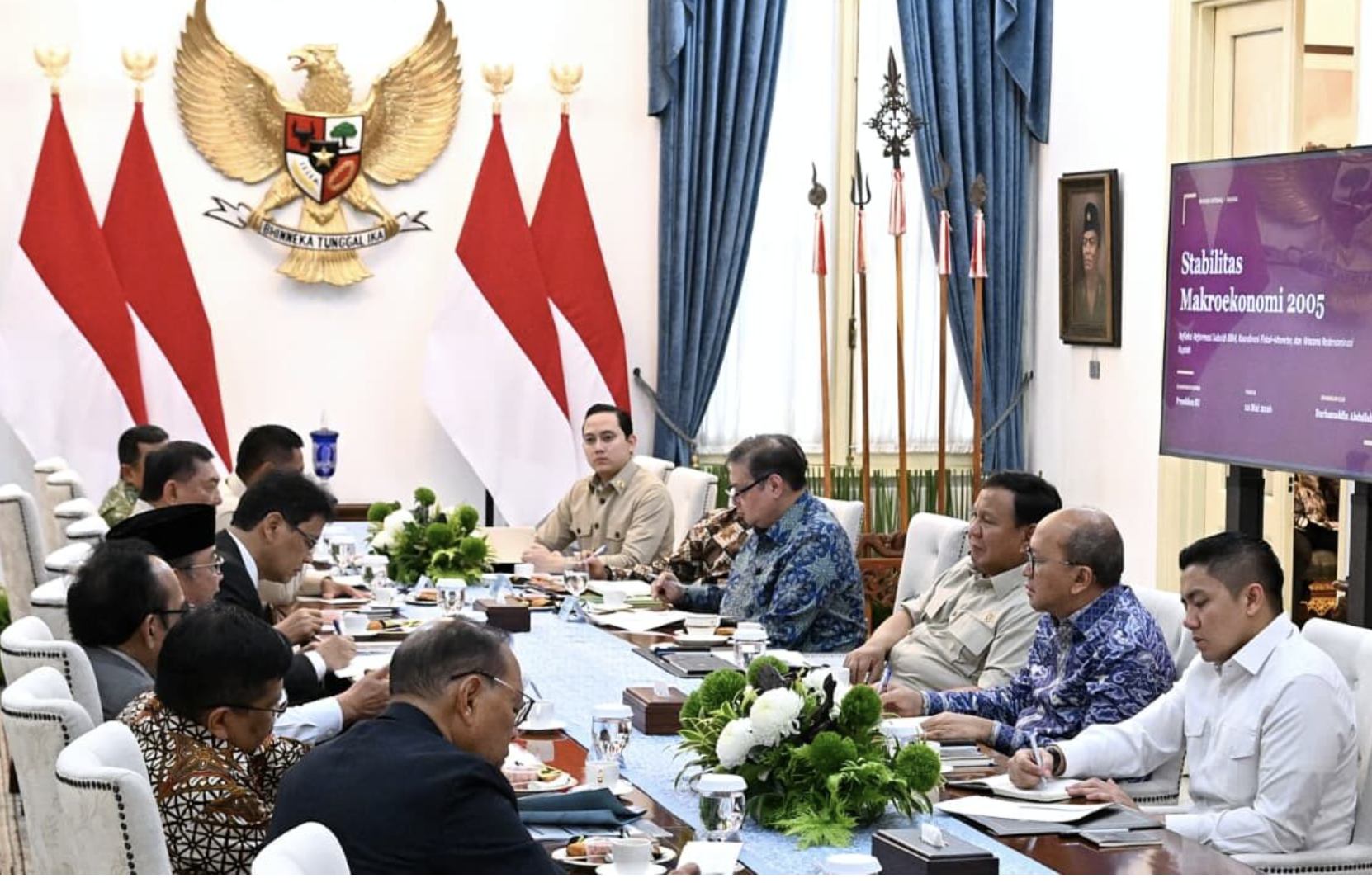 Prabowo Bahas Stabilitas Ekonomi Nasional Bersama Tokoh Senior Ekonomi