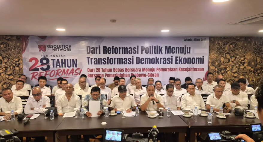 98 Resolution Network Beberkan Program Prabowo yang Sejalan Mandat Reformasi 98