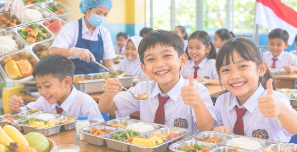MBG Beri Banyak Manfaat, Dari Gizi Anak Hingga Penguatan Ekonomi Masyarakat